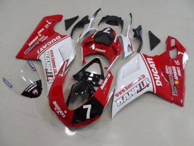 Banner 7 Ducati 848 1098 1198 2007-2014 Verkleidungen