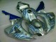 Blau Flamme Silber Honda CBR 1000 RR 2006-2007 Verkleidungen