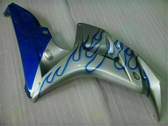 Blau Flamme Silber Honda CBR 1000 RR 2006-2007 Verkleidungen