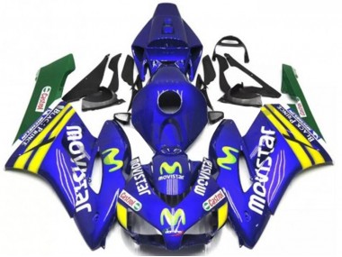 Blau Honda CBR 1000 RR 2004-2005 Verkleidungen