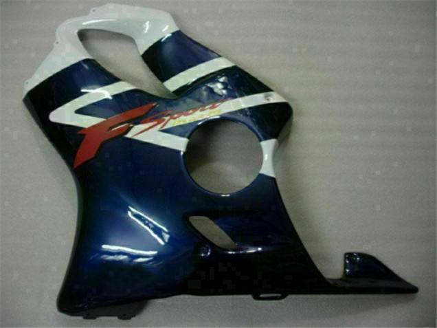 Blau Honda CBR 600 F4i 2001-2003 Verkleidungen