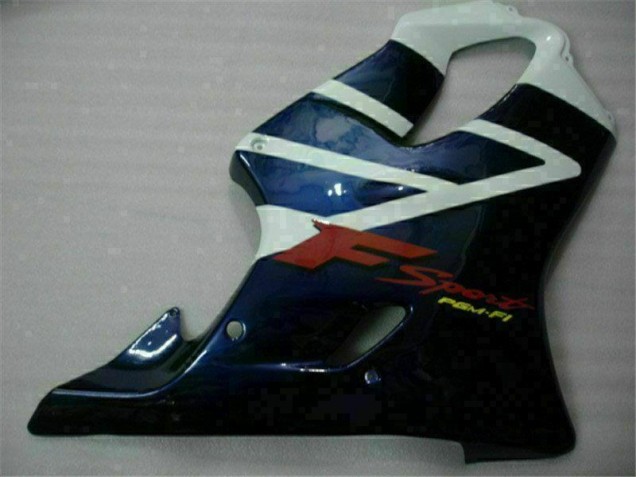 Blau Honda CBR 600 F4i 2001-2003 Verkleidungen