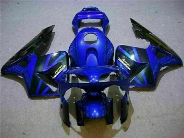 Blau Honda CBR 600 RR 2003-2004 Verkleidungen