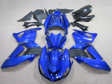 Blau Kawasaki ZX14R ZZR 1400 2006-2011 Verkleidung