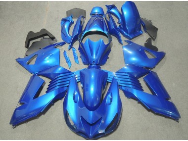 Blau Kawasaki ZX14R ZZR 1400 2006-2011 Verkleidungen