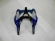 Blau Kawasaki ZX6R 2000-2002 Verkleidungen
