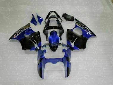 Blau Kawasaki ZX6R 2000-2002 Verkleidungen