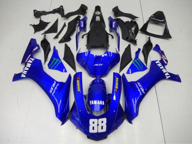 Blau Monster 88 Yamaha R1 2015-2019 Verkleidungen