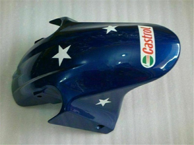 Blau Rot Castrol Zykluswelt Honda CBR 600 F4i 2004-2007 Verkleidungen