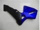 Blau Schwarz Honda CBR 600 RR 2005-2006 Verkleidungen