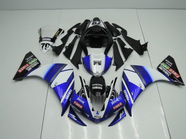 Blau Schwarz Sterilgarda Yamaha R1 2009-2011 Verkleidungen