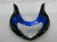 Blau Schwarz Suzuki GSXR 600 / 750 K1 K2 K3 2001-2003 Verkleidungen