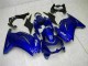 Blau Schwarz Weiß Ninja Kawasaki EX250 2008-2012 Verkleidung