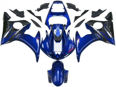 Blau Schwarz Yamaha R6 2003-2005 Verkleidung