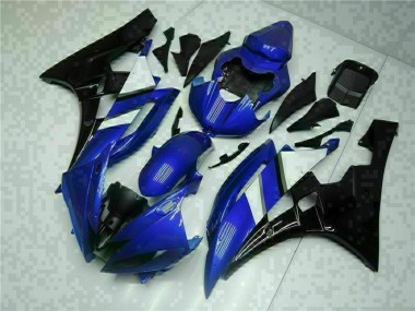 Blau Schwarz Yamaha R6 2006-2007 Verkleidung & Plastik