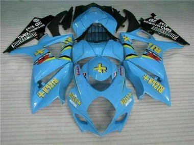 Blau Suzuki GSXR 1000 K7 2007-2008 Verkleidung