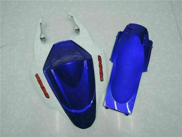 Blau Suzuki GSXR 1000 K7 2007-2008 Verkleidungen