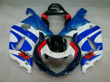 Blau Suzuki GSXR 600 / 750 K1 K2 K3 2001-2003 Vollverkleidung