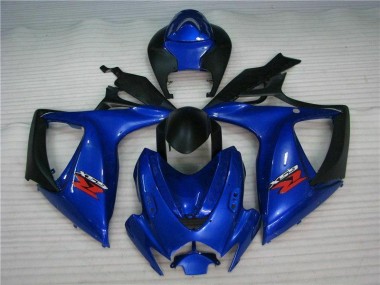 Blau Suzuki GSXR 600 / 750 K6 2006-2007 Motorrad Vollverkleidung