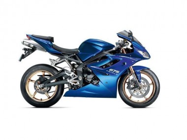 Blau Triumph Daytona 675 Triple 2006-2008 Verkleidungen
