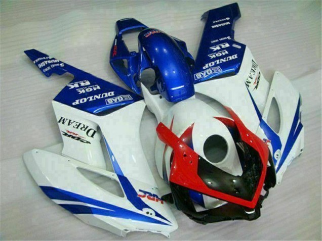 Blau Weiß Honda CBR 1000 RR 2004-2005 Verkleidungen