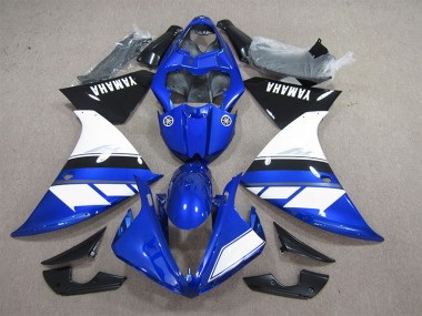 Blau Weiß Kawasaki ZX14R ZZR 1400 2006-2011 Verkleidungen