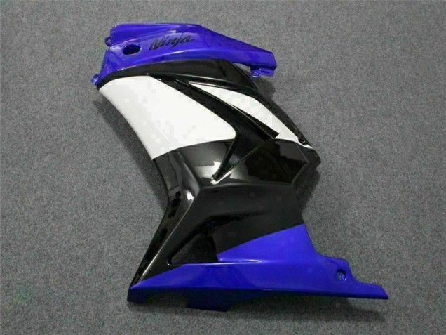 Blau Weiß Schwarz Ninja Kawasaki EX250 2008-2012 Verkleidungen