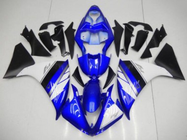 Blau Weiß Schwarz Yamaha R1 2009-2011 Verkleidungen