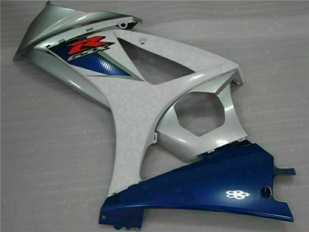 Blau Weiß Suzuki GSXR 1000 K7 2007-2008 VollVerkleidungen & Plastik
