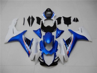 Blau Weiß Suzuki GSXR 600 / 750 K11 2011-2024 Verkleidungen