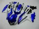 Blau Weiß Suzuki GSXR 600 / 750 K8 2008-2010 Verkleidungen