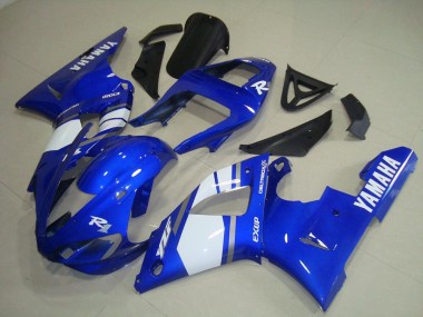 Blau Weiß Yamaha R1 2000-2001 Verkleidungen