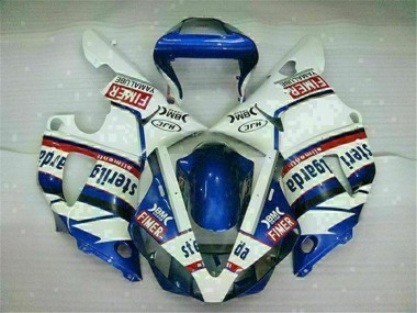 Blau Weiß Yamaha R1 2000-2001 Vollverkleidung