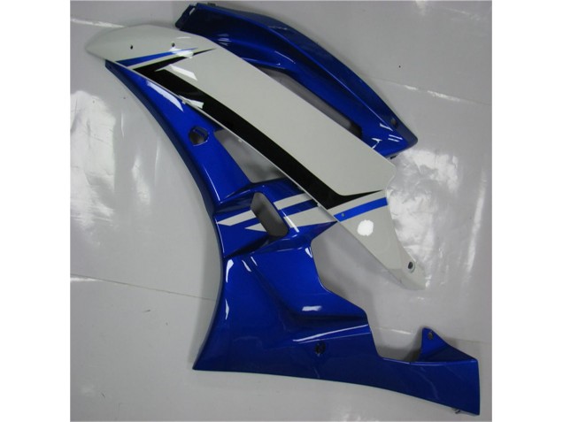 Blau Weiß Yamaha R6 2006-2007 Verkleidungen & Plastik