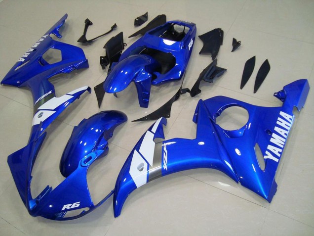 Blau Yamaha R6 2003-2005 Verkleidungen