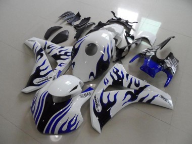 Blau schwarze Flamme Rennen Honda CBR 1000 RR 2008-2011 Verkleidungen