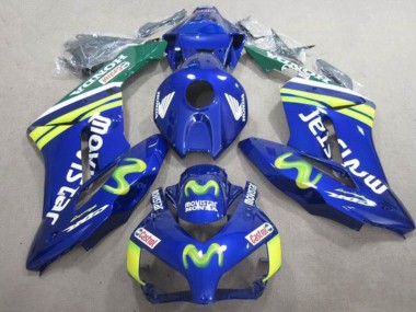 Blaus Movistar Castrol Honda CBR 1000 RR 2004-2005 Verkleidungen