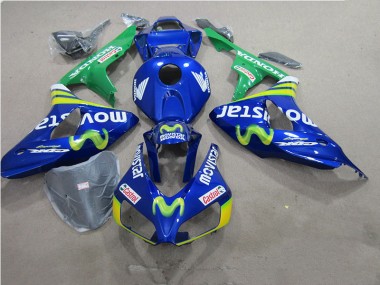 Blaus Movistar Castrol Honda CBR 1000 RR 2006-2007 Verkleidungen