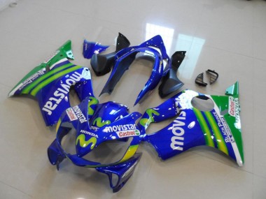 Blaus Movistar Castrol Honda CBR 600 F4i 2004-2007 Verkleidungen