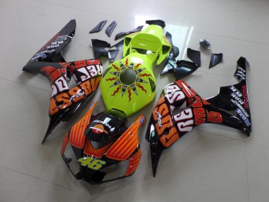 Fluro Rossi Honda CBR 1000 RR 2006-2007 Verkleidungen