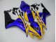 Gelb Blau Honda CBR 1000 RR 2006-2007 Verkleidungen