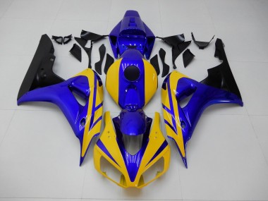 Gelb Blau Honda CBR 1000 RR 2006-2007 Verkleidungen