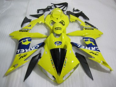 Gelb Camel Honda CBR 1000 RR 2004-2005 Verkleidungen