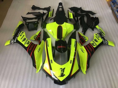 Gelb Dragon Aufkleber Yamaha R1 2015-2019 Verkleidungen