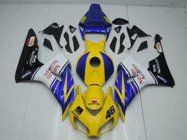 Gelb Nastro Honda CBR 1000 RR 2006-2007 Verkleidungen