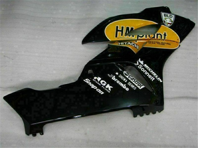 Gelb Schwarz Honda CBR 1000 RR 2004-2005 Verkleidungen