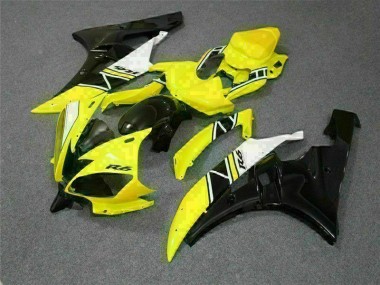 Gelb Yamaha R6 2006-2007 Verkleidung