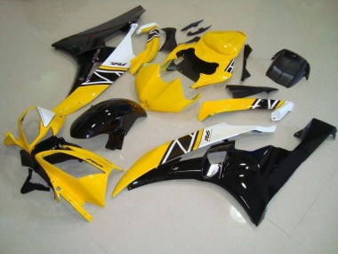 Gelb Yamaha R6 2006-2007 VollVerkleidungen & Plastik