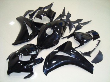 Glänzend Schwarz Honda CBR 1000 RR 2008-2011 Verkleidung