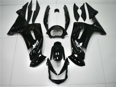 Glänzend Schwarz Kawasaki EX650 2006-2008 Verkleidungen